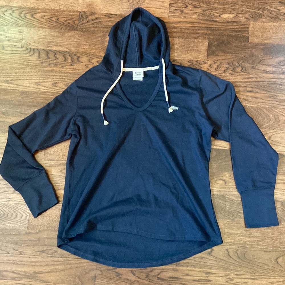 Fish Navy Hoodie